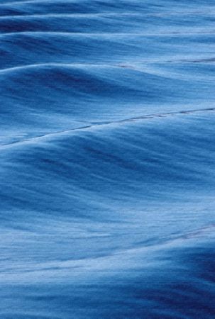 Blue waves textured background