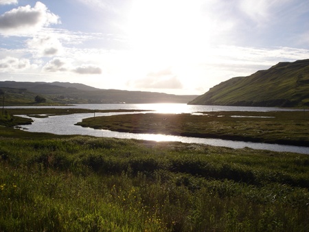 Highland Scotland landscapeの素材