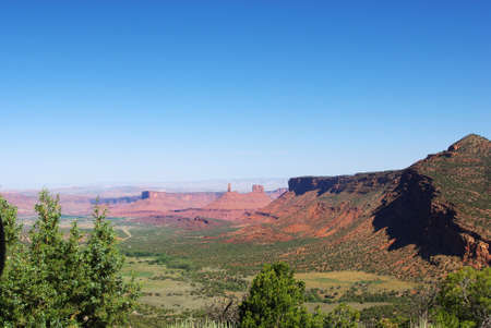 High above Castle Valley, Utahの写真素材
