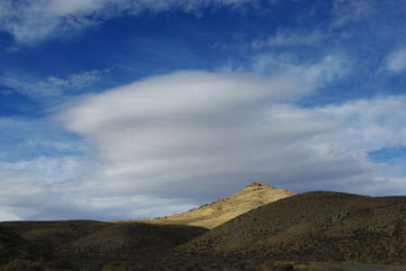 High desert scenery, Nevadaの写真素材