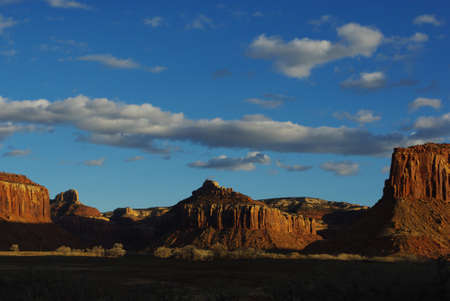 Red rocks and canyons, Utahの写真素材