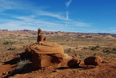 Arches National Park, Utahの写真素材