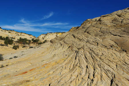 Side wall of a beautiful canyonの写真素材