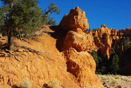 Wonders of Casto Canyon, Utahの写真素材