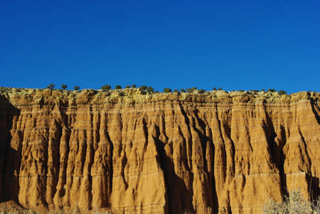 Canyon wall, Cathedral Valley, Utah