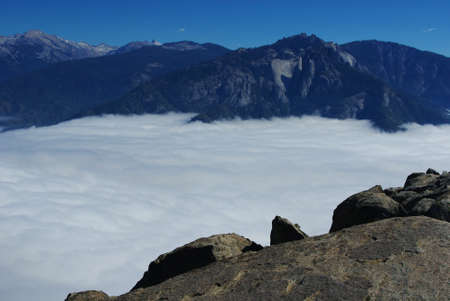 Foto per Rocks above clouds - Immagine Royalty Free