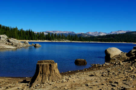 Ice House Reservoir, Californiaの写真素材