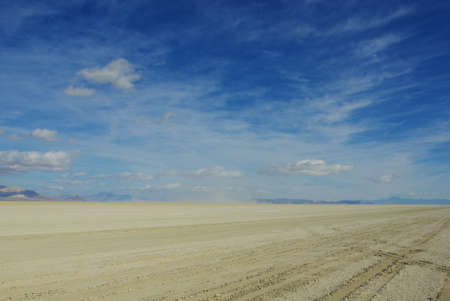 Vastness of Black Rock Desert, Nevada