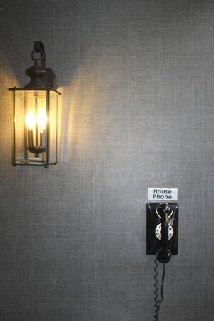 House phone in hotel