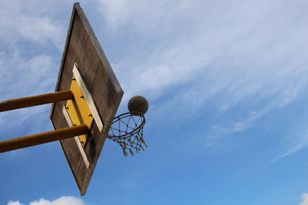 Basketball Hoopの写真素材