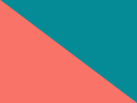 Mint and pink color two tone pastel Abstract background