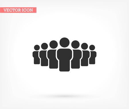 vector icon design 10 eps illustration staff, black, profile, managerのイラスト素材