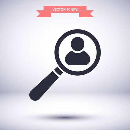 Vector icon  Flat design Lorem ipsumのイラスト素材