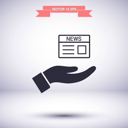 Vector icon 10 eps Flat design Lorem ipsumのイラスト素材