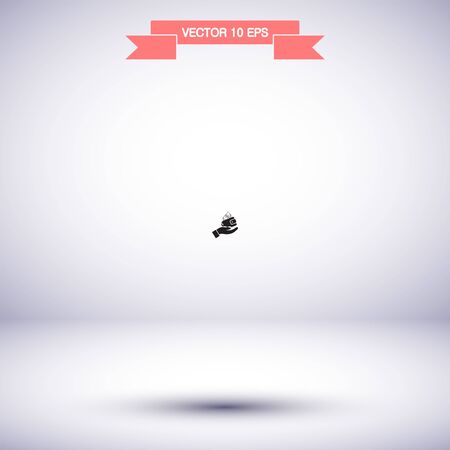 Vector icon 10 eps Flat design Lorem ipsumのイラスト素材