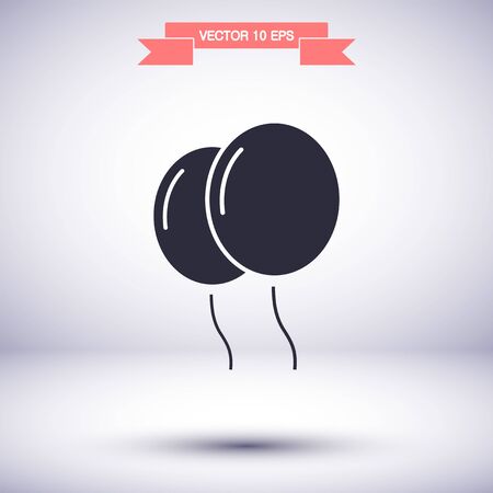 Vector icon 10 eps Flat design Lorem ipsumのイラスト素材