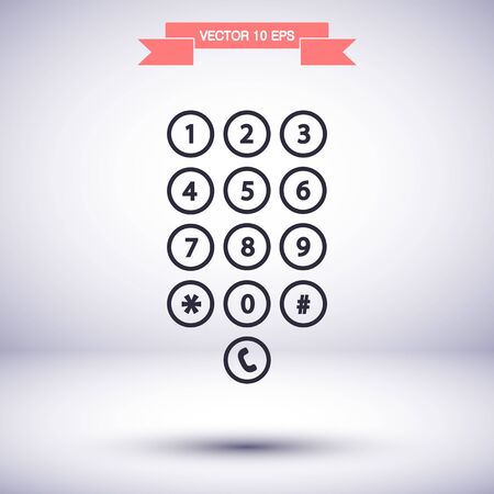 Vector icon 10 eps Flat design Lorem ipsumのイラスト素材