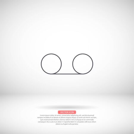 Vector icon design 10 eps Flat illustrationのイラスト素材