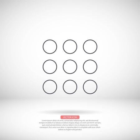 Vector icon design 10 eps Flat illustrationのイラスト素材