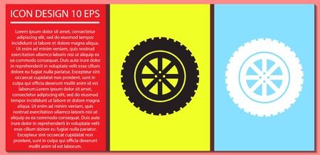 RED design illustration flat designのイラスト素材