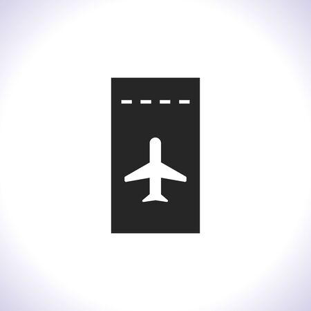 Aircraft ticket Vector icon . Lorem Ipsum Illustration designのイラスト素材