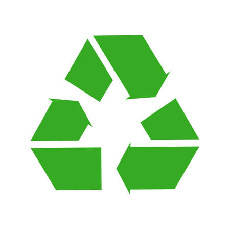 Recycle symbol vector illustrationのイラスト素材
