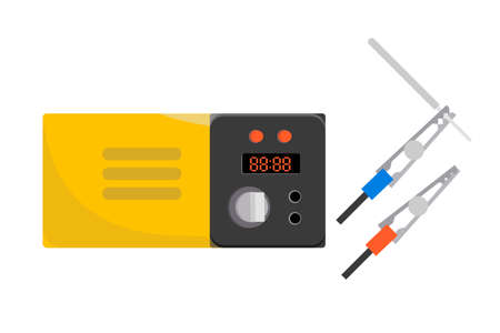 Digital multimeter electrical measuring instrumentのイラスト素材