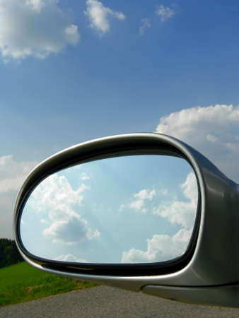 Car Mirrorの写真素材