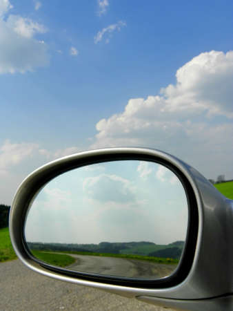 Car Mirrorの写真素材