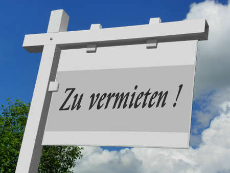 To Rent Signの写真素材