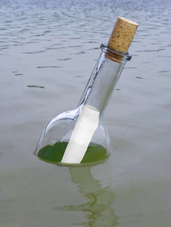 Message in a bottleの写真素材