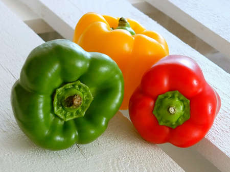Image of fresh colorful peppersの写真素材