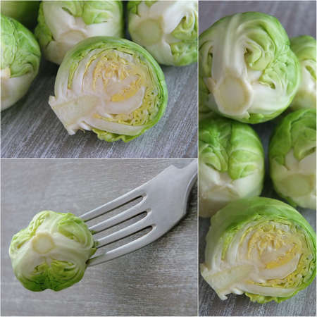 Brussels sproutsの写真素材
