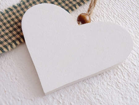 Image of a wooden heartの写真素材