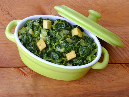 Image of indian palak paneerの写真素材