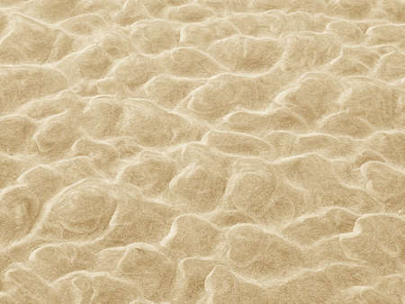 Image of water patterns captured in sandの写真素材
