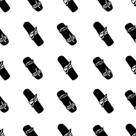 Geometric castells pattern with faixa castellera. Human tower Catalan tradition surface designのイラスト素材