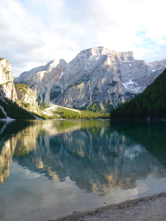 Pragser Wildseeの写真素材