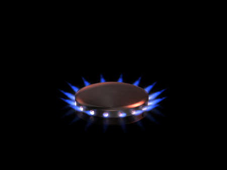 gas stove for cookingの写真素材