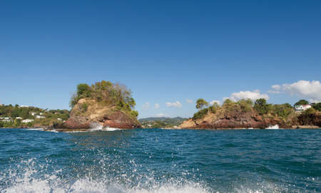 Castries - Tapion Shoal - Saint Lucia - Tropical island of the Caribbeanの写真素材