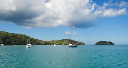 Anse Mitan - Ilet Ramier - Martinique - Tropical island of Caribbeanの写真素材