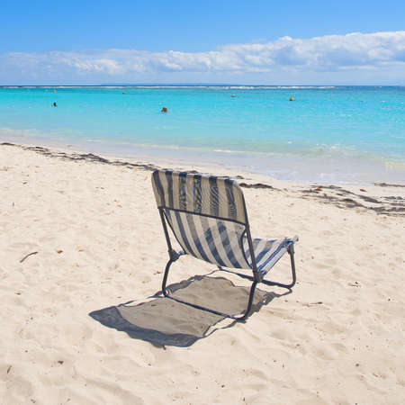 Tropical beach of Sainte Anne - Caribbean Sea - Guadeloupe tropical islandの写真素材