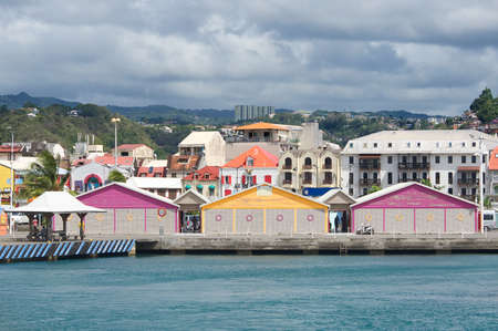 Fort de France promenade - Martinique - Tropical island