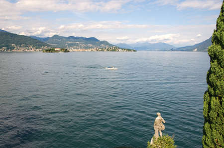 Borromee Islands - Mother Island on Lake Maggiore - Stresa - Verbania - Italyの写真素材