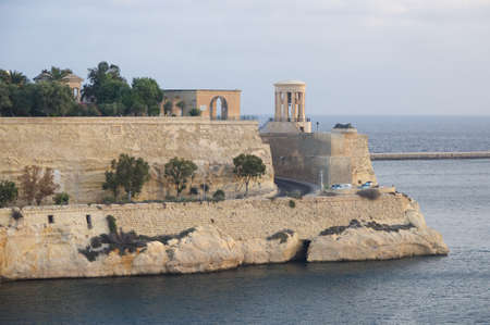 Lower Barrakka gardens - Valletta - Maltaの写真素材