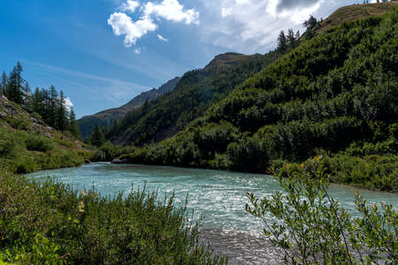 View of the Val Veny - Courmayeur - Valle d'Aosta - Italy