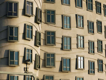 Dancing House, also called Ginger and Fred palace. Prague.のeditorial素材