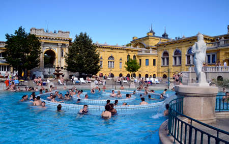 SPA Szechenyi Bath. Budapestのeditorial素材