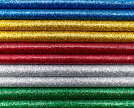 Glitter colors background. Close upの写真素材