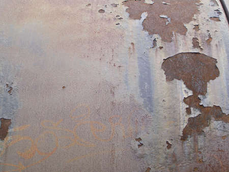 Rusted steel